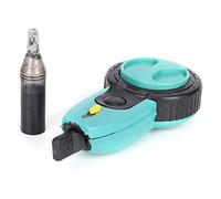 Adfaga Fuente de tinta de carpintero profesional Carrete automático de cuerda automática Herramienta de marcador de carpintería con diseño de algodón prensado para medición de cons