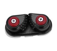 Adfaga Grapa de Leva con rodamiento de Bolas de Aluminio de Primera Calidad para Barcos y veleros Soporte de Cuerda de liberación rápida Accesorio de navegación Duradero de Grado m