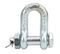 Adfaga Grillete de anclaje de alta resistencia Tipo de acero de aleación galvanizado con tuerca para hardware marino Equipos de elevación industriales Piezas de máquinas 2T 3.25T (gato)