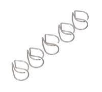 Adfaga Guía de separación Espaciador de resorte de plasma Guía de resorte de acero de aleación para S45 S25 Trafimet CB70 Cebora CP70 Antorcha de corte por plasma 23 mm de altura 5