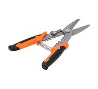 Adfaga Herramienta cortadora de engarzado pelacables de acero inoxidable de primera calidad con mango ergonómico para electricistas y proyectos de bricolaje Tijeras para cables de