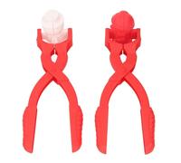 Adfaga Herramienta para Hacer Bolas de Nieve, Paquete de 2 Clips de Bola de Nieve de Invierno con Mango para Adultos, Juego de Nieve en Interiores y Exteriores, fabricación de, pl
