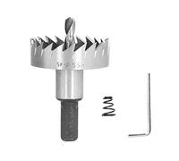 Adfaga HSS HOJA SAW Herramienta de corte de acero de alta velocidad 45 mm Abero de agujero afilado duradero para metal Cobre Placa de hierro de acero inoxidable con 1 resorte y 1 l