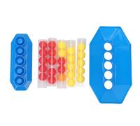 Adfaga Juego de Pelota de Rebote Saltar de plástico Conectar Divertido Juego de Mesa de Pelota Juegos de Batalla de Mesa para Adultos Fiesta Familiar Cumpleaños Actividad Divertida