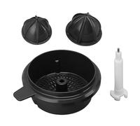 Adfaga Kit de accesorios para exprimidor, cesta coladora de prensa de naranja con cono de prensa, piezas de máquina exprimidora de plástico ABS para hacer jugo fresco y rápido en c