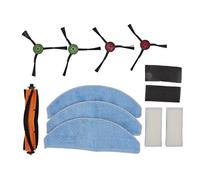 Adfaga Kit de accesorios para robot aspirador Lydsto G2, piezas de repuesto premium, cepillo giratorio, cepillos laterales, filtros, paño de fregona, esponja, juego completo de man