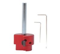 Adfaga Kit profesional de escariador de tuberías de PVC, herramienta de montaje de tuberías de aleación de aluminio para expansión de líneas de ventilación y drenaje de agua con cu (1 pulgada)