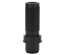 Adfaga Lente de cámara de microscopio con Zoom Profesional de 120x Lente óptica de Montaje en C de Gran Aumento para inspección Industrial Laboratorio de evaluación de Joyas Constr