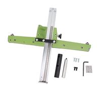 Adfaga Máquina cortadora de pisos de aleación de aluminio de 30 cm, baldosa manual duradera para rollos de goma de PVC, recorte de tiras de bordes para pisos, uso en granjas y fábr