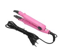 Adfaga Máquina profesional de conector calentado de hierro para extensiones de cabello con revestimiento de PTFE Temperatura ajustable 100-200 ℃ para extensiones de cabello con peg