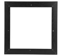 Adfaga Marco de fotos de madera maciza, colgante de pared decorativo, pintura al óleo, decoración del hogar, palisandro moderno, negro, blanco, 30x30cm, 30x40cm, 40x40cm, 40x50cm (40*50cm)