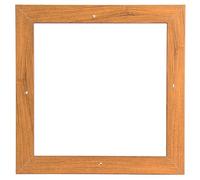 Adfaga Marco de fotos de madera maciza, colgante de pared decorativo, pintura al óleo, decoración del hogar, palisandro moderno, negro, blanco, 30x30cm, 30x40cm, 40x40cm, 40x50cm (30*40cm)