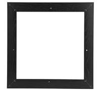 Adfaga Marco de fotos de madera maciza, colgante de pared decorativo, pintura al óleo, decoración del hogar, palisandro moderno, negro, blanco, 30x30cm, 30x40cm, 40x40cm, 40x50cm (30*40cm)