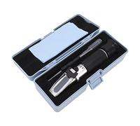 Adfaga Medidor de contenido de azúcar portátil, refractómetro Brix de mano de alta precisión para medir azúcar en alimentos, frutas, bebidas y miel. Aluminio ligero de 210 g (7.7 o