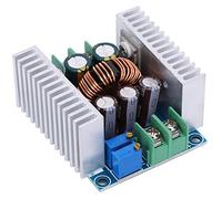 Adfaga Módulo de Fuente de alimentación de 300 W, convertidor de Corriente de Voltaje Ajustable DC 20 A, rectificación síncrona de Alta eficiencia para Controladores LED, Carga de