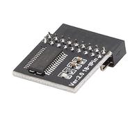 Adfaga Módulo de Seguridad TPM2 0, Tarjeta LPC de 18 Pines para Placa Base, actualización WIN11, Chip de cifrado Discreto, Hardware de PC, Seguridad, Negro