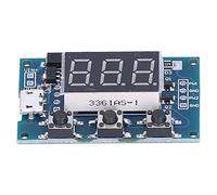 Adfaga Módulo generador PWM de 2 canales con ciclo de trabajo y frecuencia ajustables. Generador de señales de alta precisión para robótica, automatización industrial y control de