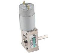 Adfaga Motor de Engranaje de turbina DC 24 V Motor de Engranaje de Metal de Baja Velocidad y Alto par con Control de Velocidad para robótica Máquinas CNC Equipo Industrial XD40WB55 (200 RPM/min)