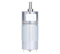 Adfaga Motor de engranajes CC 12 V 24 V Mini motor eléctrico de velocidad variable de alto rendimiento con tecnología de tratamiento térmico para automatización industrial Electrod (CC 12V 800RPM.)