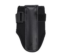 Adfaga Muñequera de Golf Entrenador de Swing Neopreno PU Fijador de muñeca Soporte Protector Banda correctora para golfistas Principiantes Negro 14x23 cm