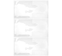 Adfaga Pegatinas de manivela de Bicicleta, película Protectora Transparente para Cubierta de Brazo de manivela de montaña, Material de TPU Duradero de Alto Rendimiento, 2 Piezas po (Tipo C)