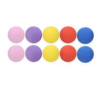 Adfaga Pelota de Espuma Ligera de EVA para Golf, 60 mm, Amarillo, Naranja, Morado y Rosa para práctica en Interiores y Exteriores, Seguro, no tóxico, Rebote Suave, Ayuda de Entre