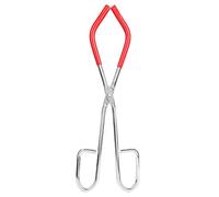 Adfaga Pinzas de Laboratorio con Clip para Vaso de precipitados de Acero Inoxidable Profesional, Herramienta de Agarre galvanizada de Alta Resistencia para Laboratorios de química,