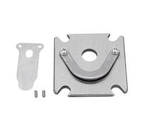 Adfaga Placa de válvula 48x62 mm Accesorio de junta de compresor de aire de repuesto duradero para mantenimiento de reparación de bomba de compresor de aire Material de hierro fund