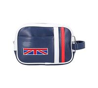 Adfaga POUSO Golf PU Cuero Accesorio de Golf de Almacenamiento Bolso de Bolsas de Mano Transpirable para entusiastas de los Deportes de Golf Royalblue 24 cm x 17cm x 6.5cm