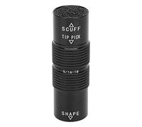 Adfaga Protector de Punta de Taco de Billar Profesional, aleación de Aluminio, Herramienta multifunción para el Cuidado de Tacos de Billar con Hilo 5/6 18 para Jugadores serios, di