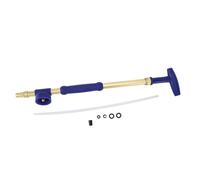 Adfaga Pulverizador a presión manual de primera calidad con boquilla de cobre y construcción de acero inoxidable, varilla de riego manual para plantas, varilla rociadora para jardi (Cabeza única)