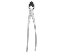 Adfaga Rama cóncava de aleación de cromo cóncava de 27,5 cm, mango ergonómico cómodo, herramienta de modelado de bonsái para poda de granja de jardín, plata, 407g