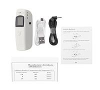 Adfaga RC4HC Registrador de Datos de Temperatura y Humedad Registrador USB Reutilizable de Alta Precisión con Sensor Externo para Cadena de Frío Logística Almacenamiento Laboratori
