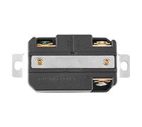 Adfaga Receptáculo de bloqueo por giro NEMA L5 30R Generador de servicio pesado de 30 A Enchufe hembra eléctrico con carcasa de impacto para una conexión eléctrica segura en entorn