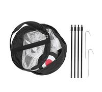 Adfaga Red de práctica de Golf Profesional Ayuda de Entrenamiento de Tela Oxford Plegable portátil con diseño emergente instantáneo para el Campo de prácticas en el Patio Trasero i