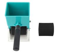 Adfaga Rodillo aplicador de pegamento de mano profesional, herramienta de encolado manual para carpintería, 180 ml, 320 ml, flujo ajustable, construcción de metal de plástico verde (Control de flujo