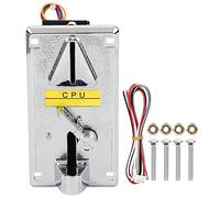 Adfaga Selector de monedas comparativo Control de programa de CPU Panel de galvanoplastia con tapa abatible Alta precisión Anti interferencia electromagnética para máquinas expende