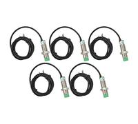 Adfaga Sensor de proximidad inductivo NPN Interruptor sin Contacto Normalmente Abierto 6 36VDC ABS Acero Inoxidable IP65 clasificado para máquinas Herramientas de automatización in