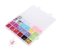 Adfaga Sequínas formas variadas Decoración de artesanías de bricolaje Multicolor de plástico brillo brillante para joyas para la fiesta de bodas que hacen adornos de álbumes de rec