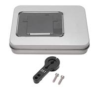 Adfaga Servo sin escobillas RC de 45KG, aleación de aluminio, alto Torque, respuesta rápida, Servo PWM con brazo para RC, coche, barco, Robot submarino