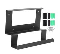 Adfaga Soporte de enrutador para soporte de fuente de alimentación Gen 3 Kit de montaje de acero de aleación Soporte de enrutador de malla 2 en 1 con almacenamiento de cables Diseñ