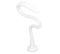Adfaga Soporte para puerta de lavadora, accesorio para lavadora ajustable, Flexible y fuerte, para lavadoras de carga frontal, Gel de aleación de aluminio resistente al óxido, 43cm (Blanca)
