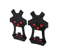 Adfaga Tacos de tracción con Agarre para Nieve de Primera Calidad, 10 Cubiertas Antideslizantes para Zapatos para Caminar en Invierno, Caminar sobre Hielo, Nieve, Caminos urbanos,