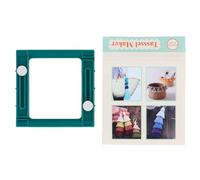 Adfaga Tassel Maker Tool Square Shape Square Plástica Multifuncional Tasel de plástico Multifuncional Tasel Tasel Tasel para ropa de joyería y decoración de joyería de bricolaje 1p