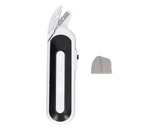 Adfaga Tijeras eléctricas inalámbricas mini portátiles con metal 2 modos de potencia mango ergonómico para coser manualidades material ABS ligero 4,7 pulgadas