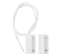 Adfaga Tipo NC Puerta con cable Ventana Alarma de seguridad Sensor de contacto Detector Interruptor de lengüeta Alta sensibilidad Antirrobo Salida de cierre normal para tiendas Gar