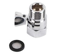 Adfaga Válvula de cierre de ducha Válvula de control de flujo de agua Manija de palanca de rosca G1/2 de latón Alta presión de calor para el hogar Baño Cabezales de ducha Tuberías