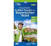 ADFC-Regionalkarte Traumhafte E-Bike-Touren im Bayerischen Wald, 1:75.000, mit Tagestourenvorschlägen, reiß- und wetterfest, GPS-Tracks Download