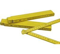 Adga 250 Plus - Metro plegable (2 m, con ángulo de 90°/180° y escala de ángulo de 30°, 45°, 60°, 75°/90°)