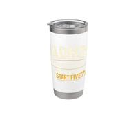 ADHD Because Why Finish One Task When You Can Start Five Vaso térmico de acero inoxidable de doble pared